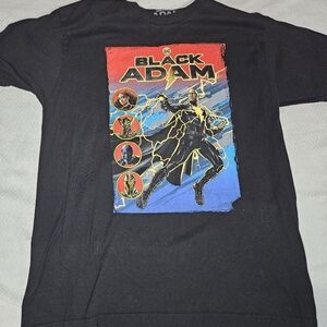 DC Comics Black Adam Tee - Black, Red, Blue